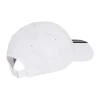 Cappello bianco con visiera Adidas BBALL 3S CAP NL