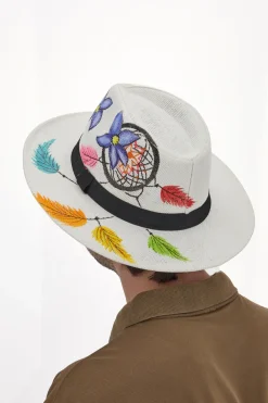 Cappello Borsalino Coveri Collection 230215 Bianco