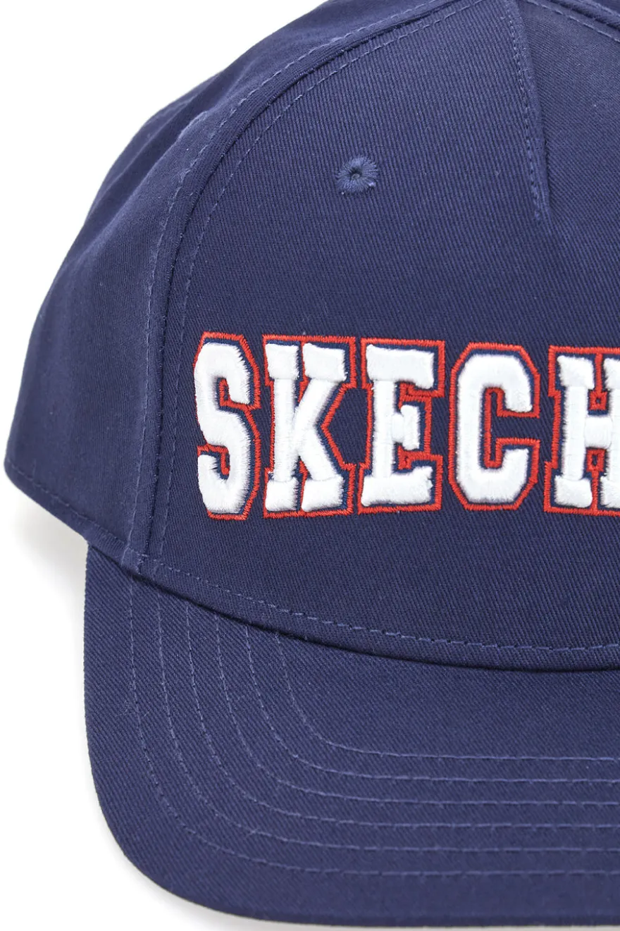 Cappello con Frontino Blu Skechers ZBB14