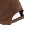 Cappello marrone in velluto a coste Adidas CORDUROY CAP