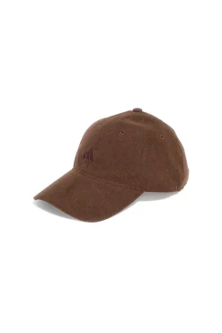 Cappello marrone in velluto a coste Adidas CORDUROY CAP