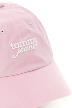Cappello rosa con logo ricamato Tommy jeans CAP