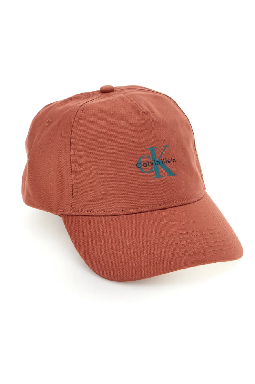 Cappello ruggine con logo Calvin klein CK CAP
