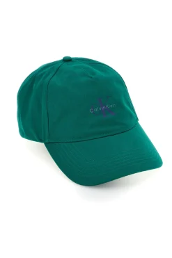 Cappello verde con logo Calvin klein CK CAP