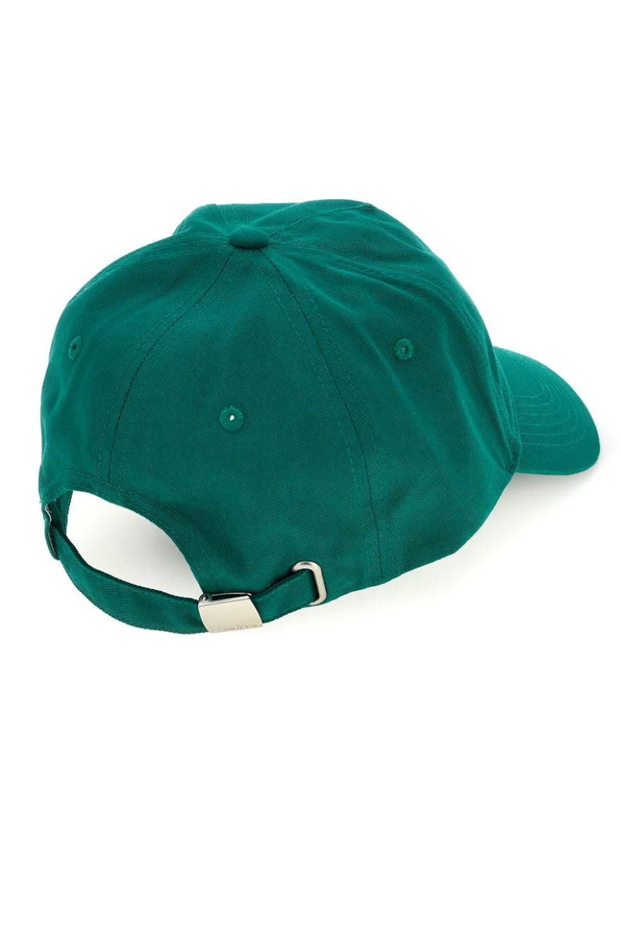 Cappello verde con logo Calvin klein CK CAP