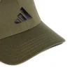 Cappello verde con visiera regolabile Adidas BB Cap Cot NL
