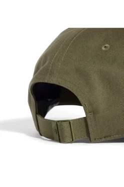 Cappello verde con visiera regolabile Adidas BB Cap Cot NL