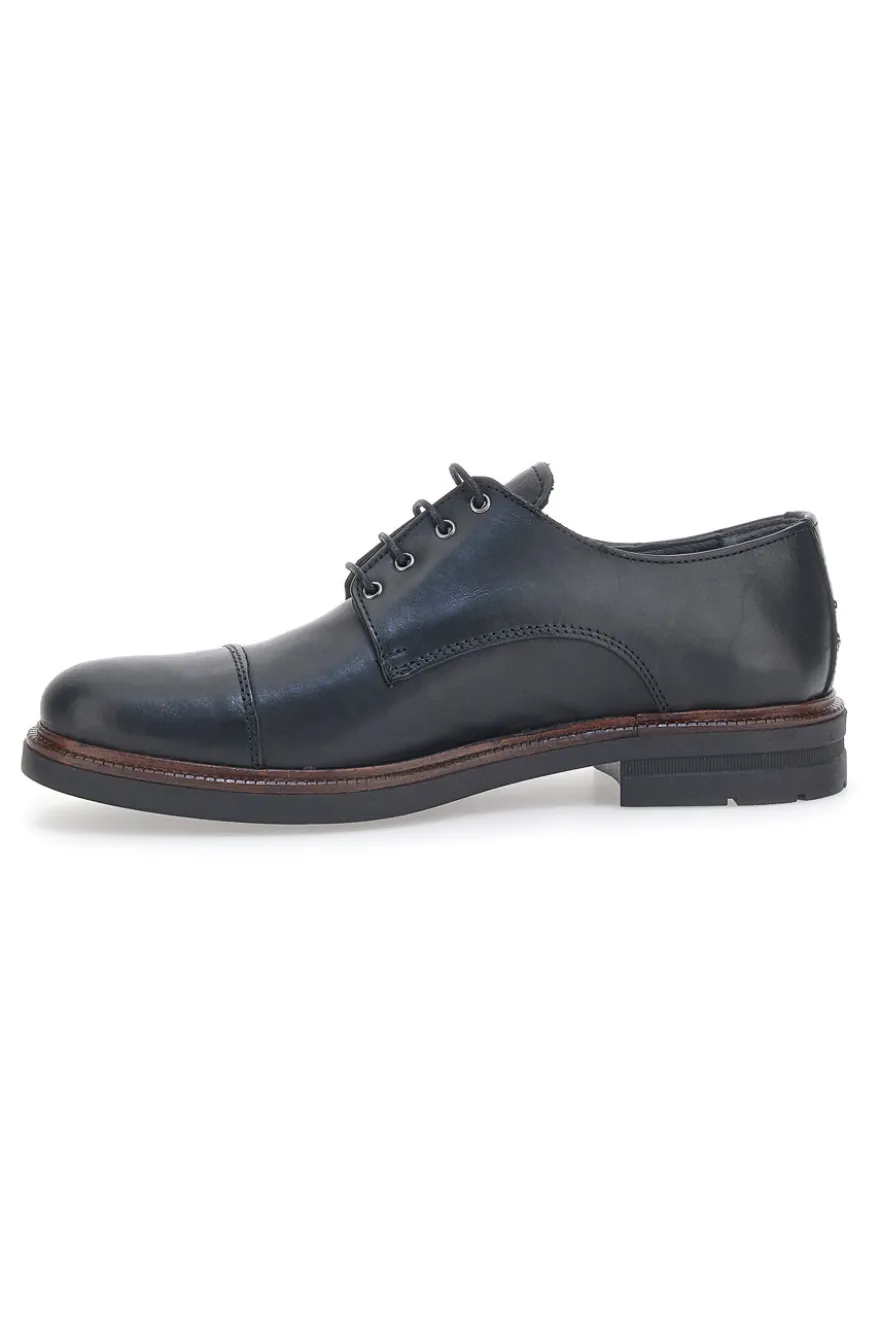 carpe Stringate Claremorris 222 Nero Vera Pelle