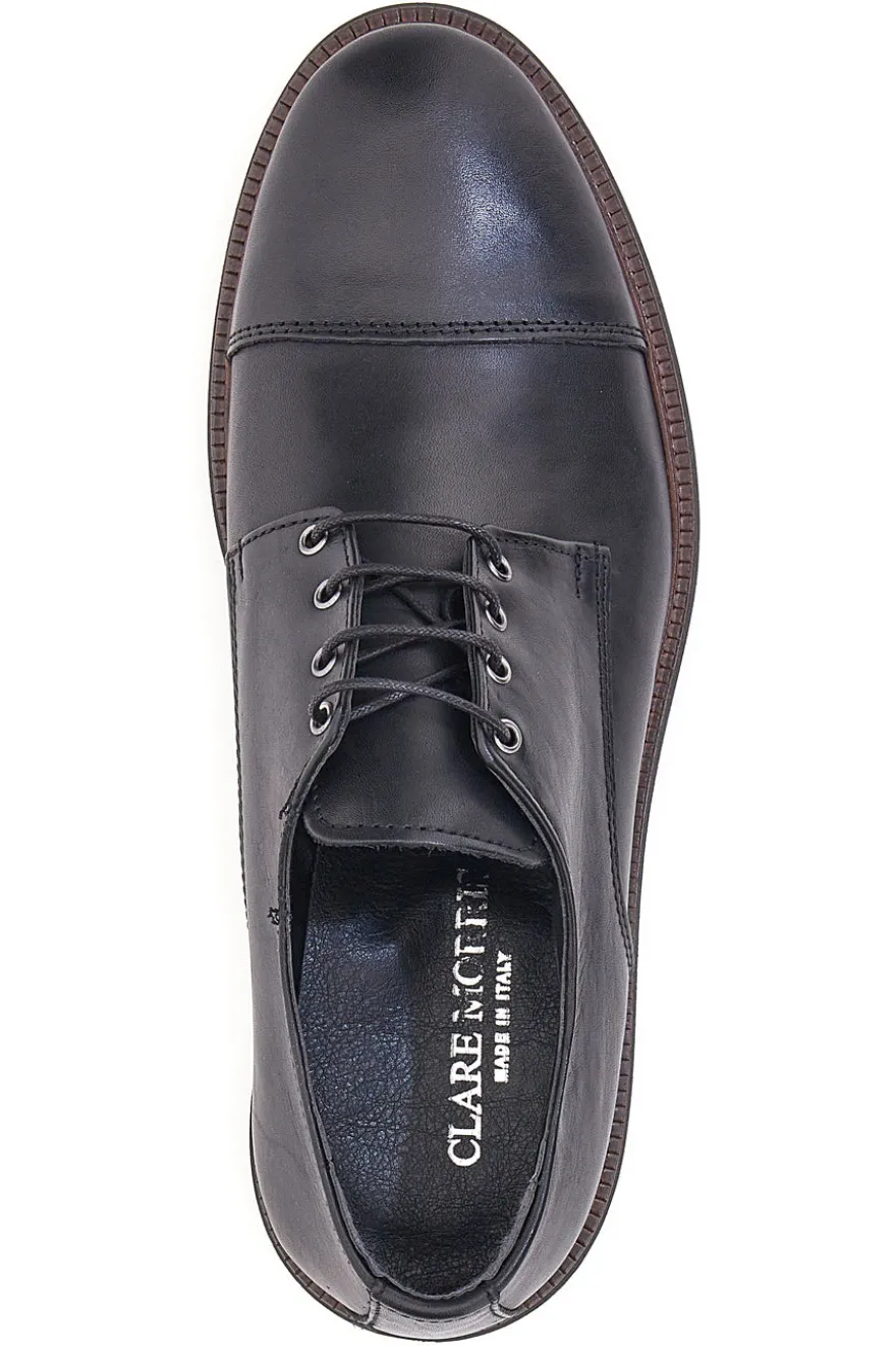 carpe Stringate Claremorris 222 Nero Vera Pelle