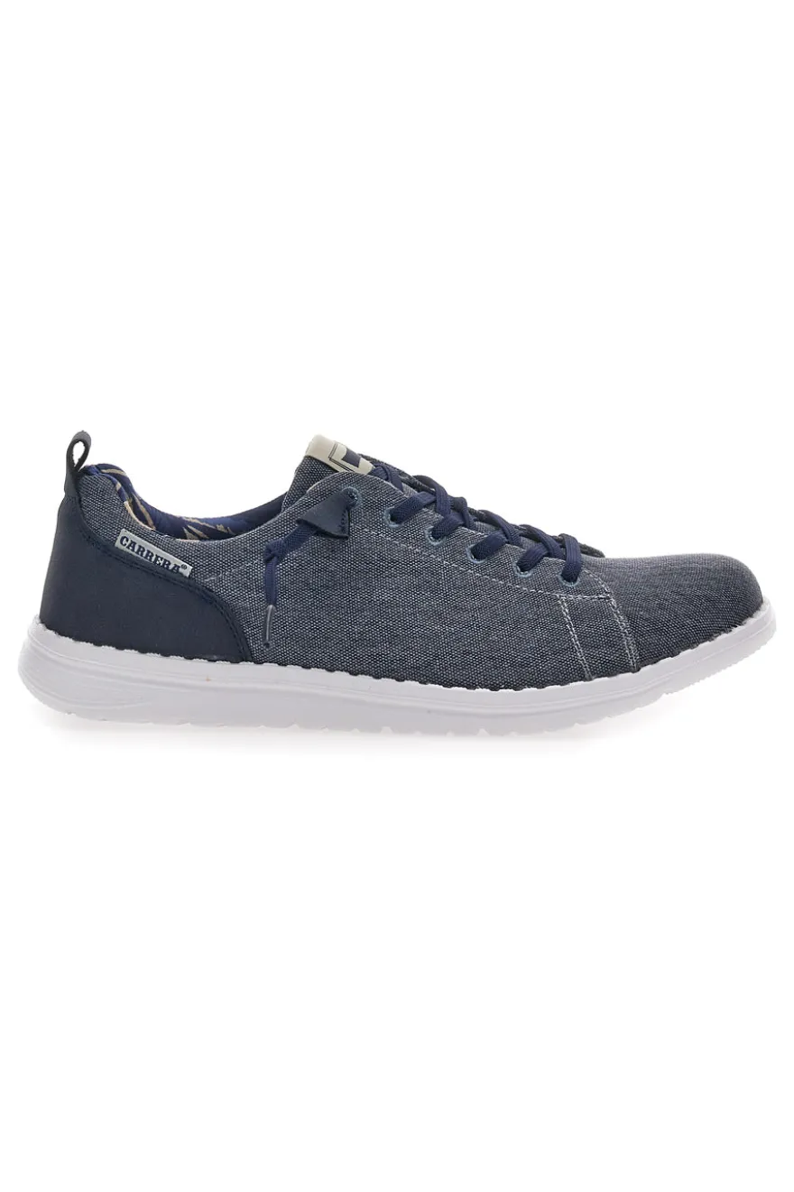 Carrera 11102D Blaue Canvas-Sneaker