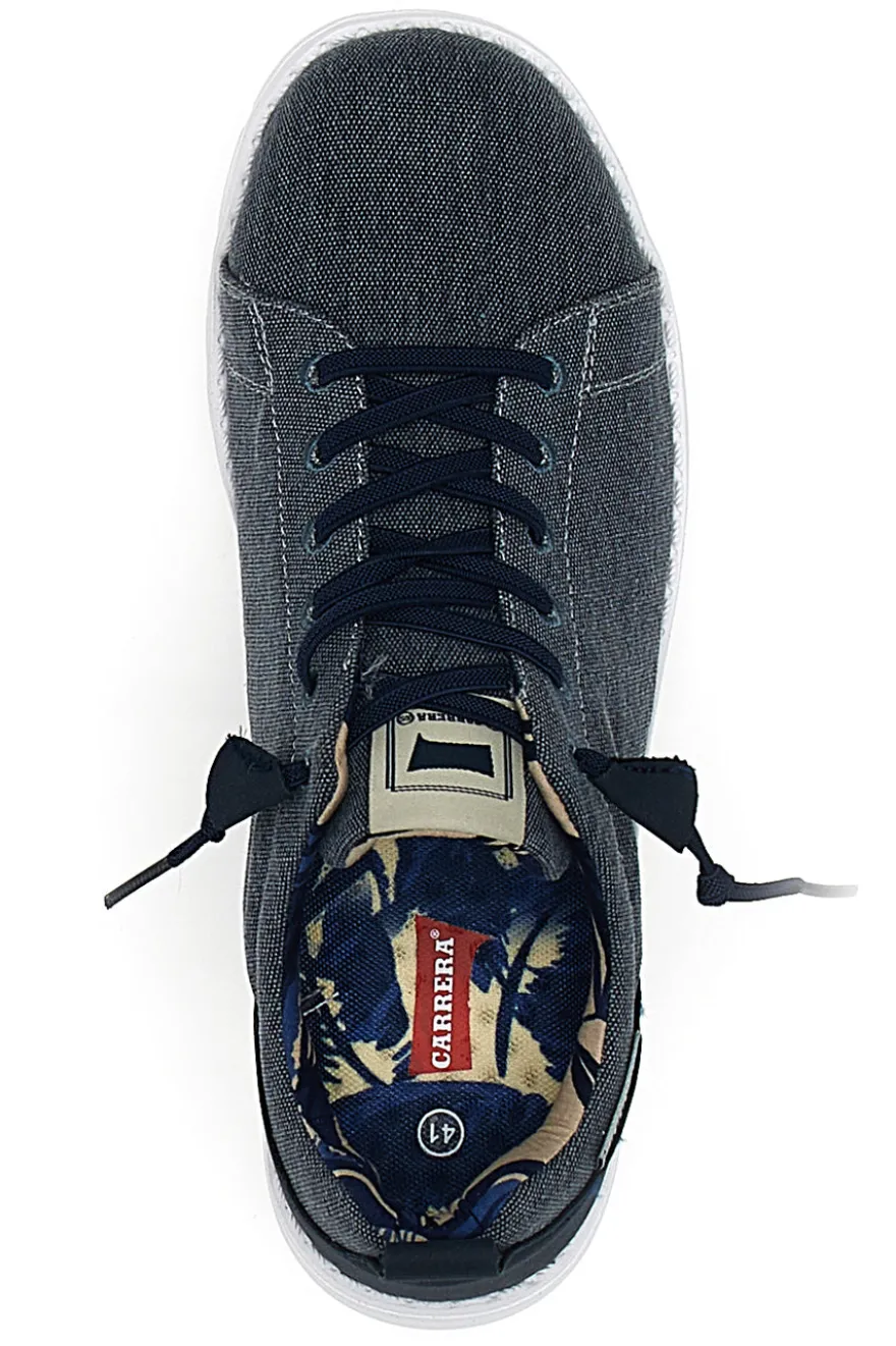 Carrera 11102D Blaue Canvas-Sneaker