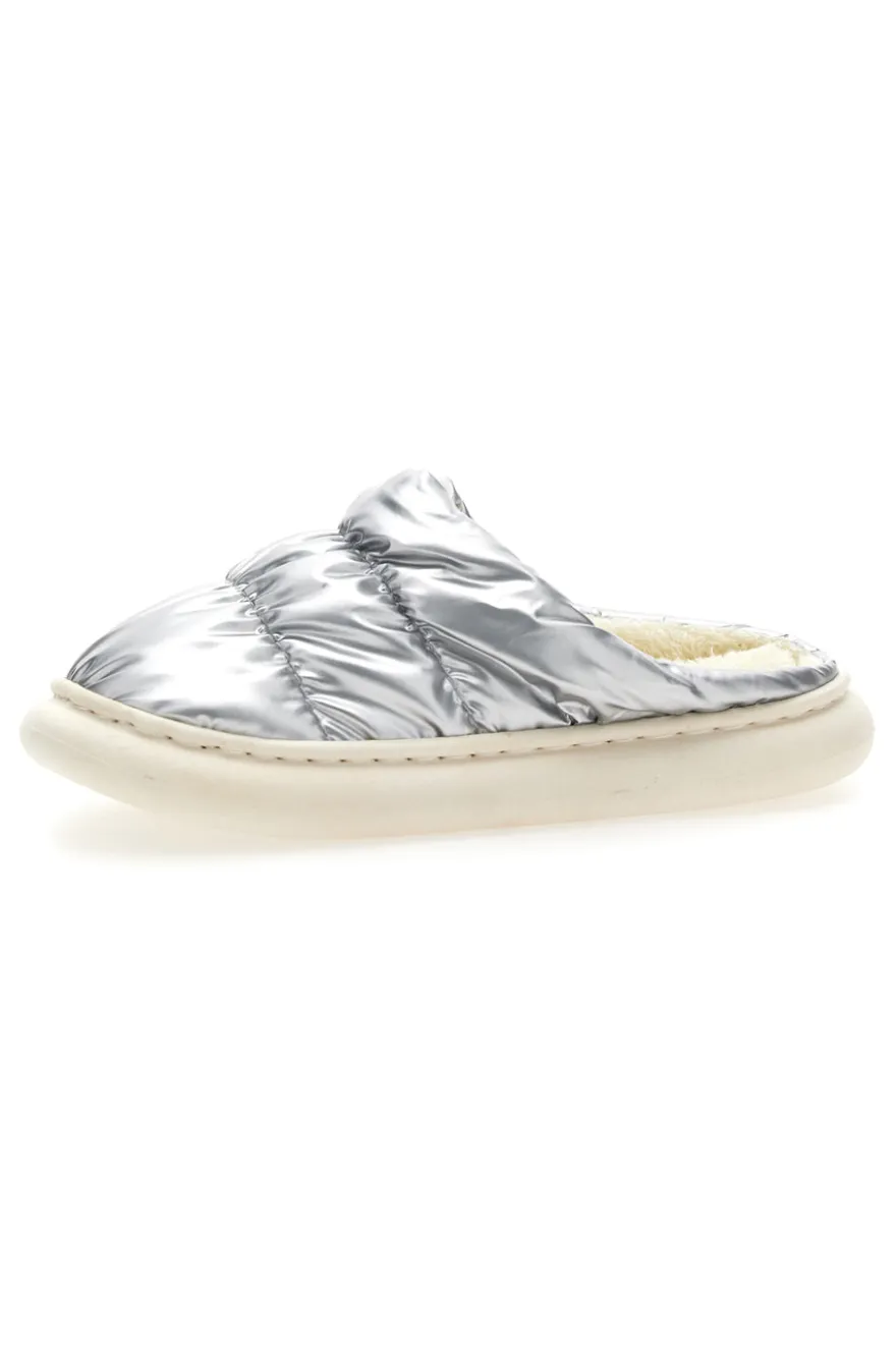Cavalli Klasse 1270 silberne Hausschuhe
