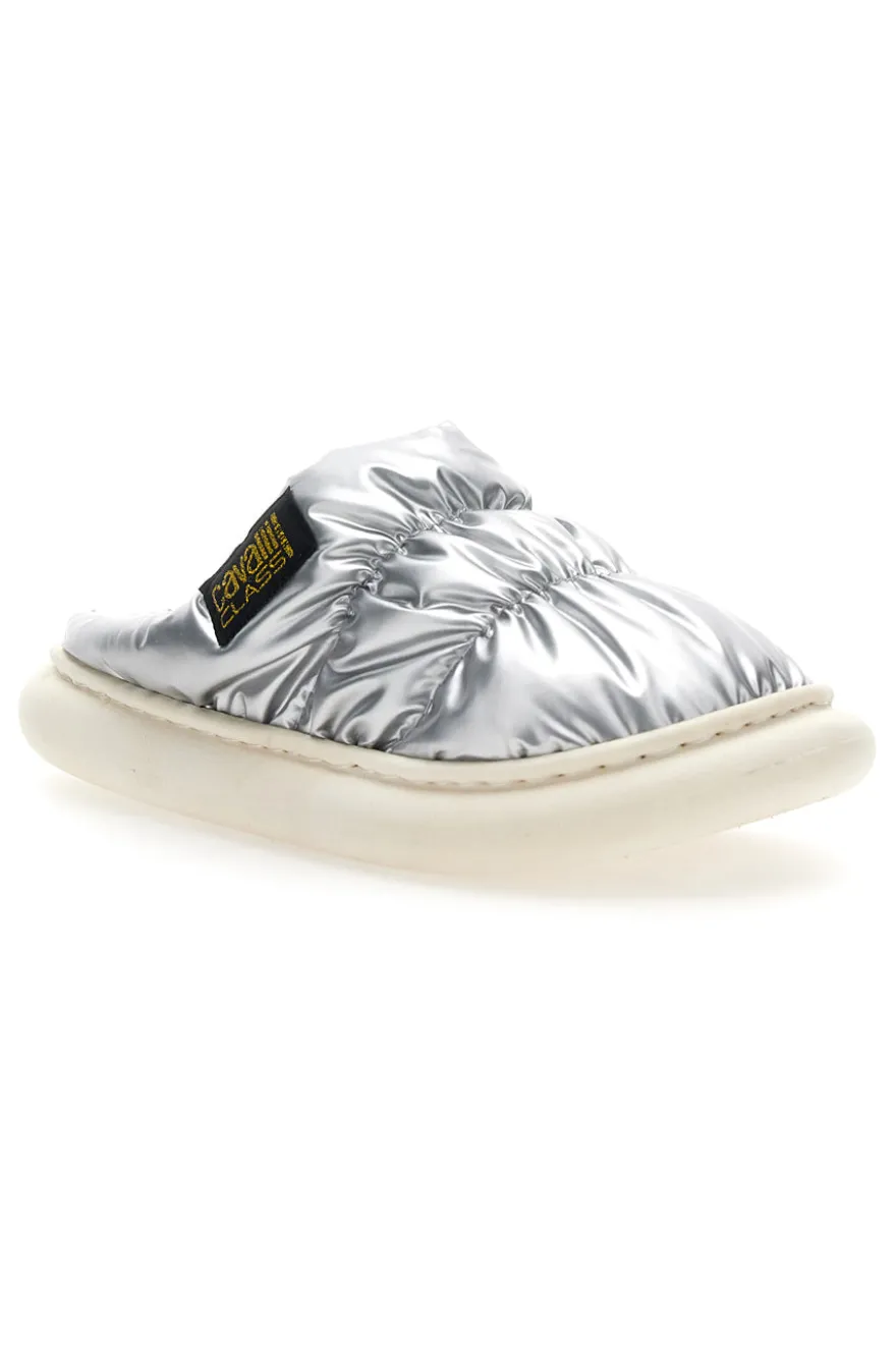 Cavalli Klasse 1270 silberne Hausschuhe