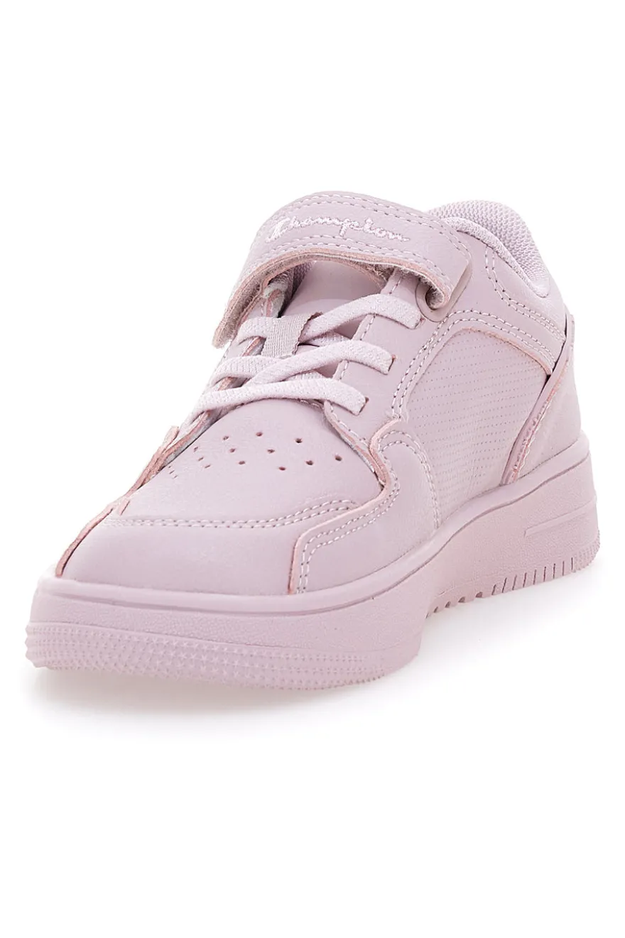 Champion – RD18 2.0 Low G PS – Rosa Sneakers mit Klettverschluss
