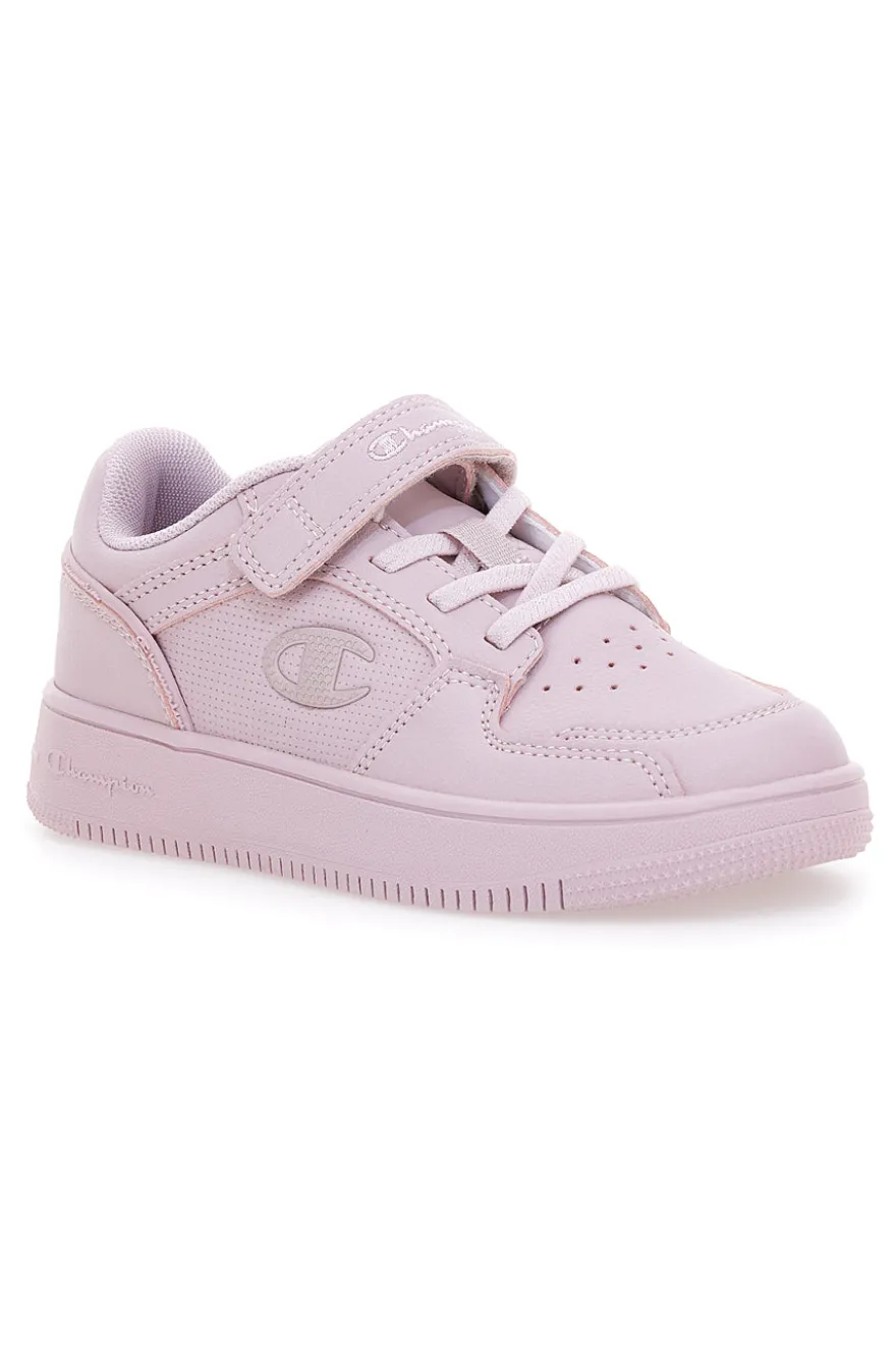Champion – RD18 2.0 Low G PS – Rosa Sneakers mit Klettverschluss