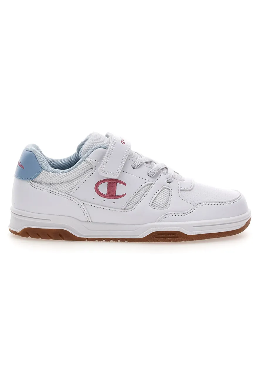 Champion CLY 87 G PS Weiße Klettverschluss-Sneaker