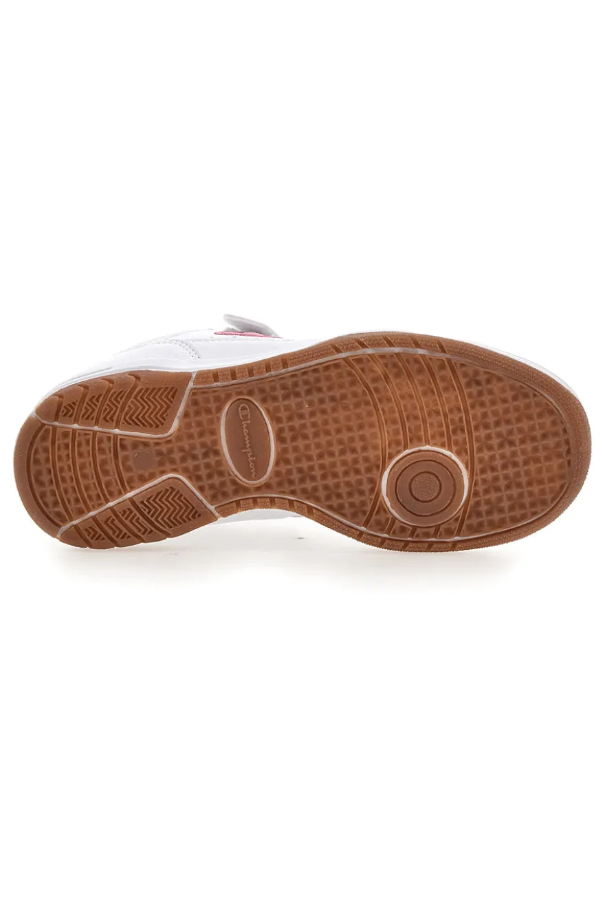 Champion CLY 87 G PS Weiße Klettverschluss-Sneaker