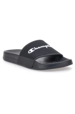Champion Daytona Schwarze Pool-Hausschuhe