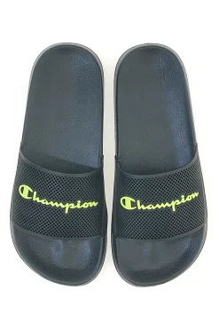 Champion Dtn21 B Gs Schwarze Pool-Hausschuhe