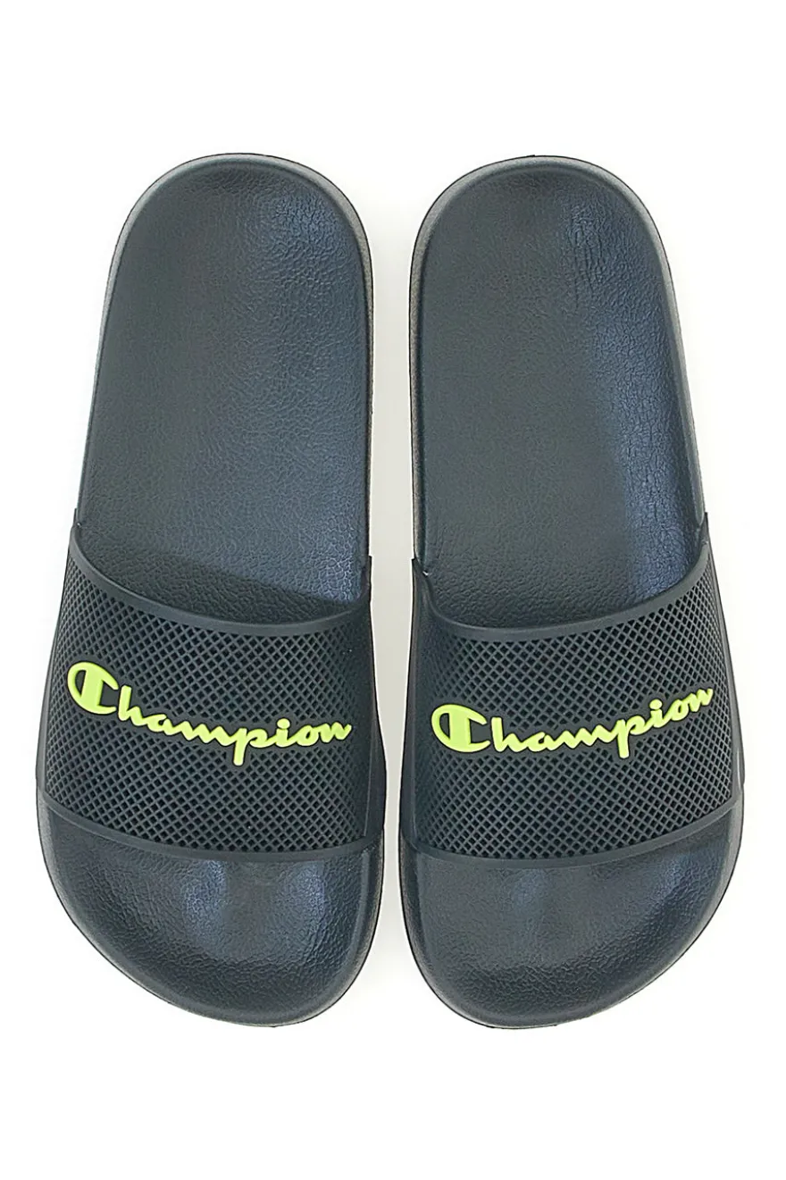 Champion Dtn21 B Gs Schwarze Pool-Hausschuhe
