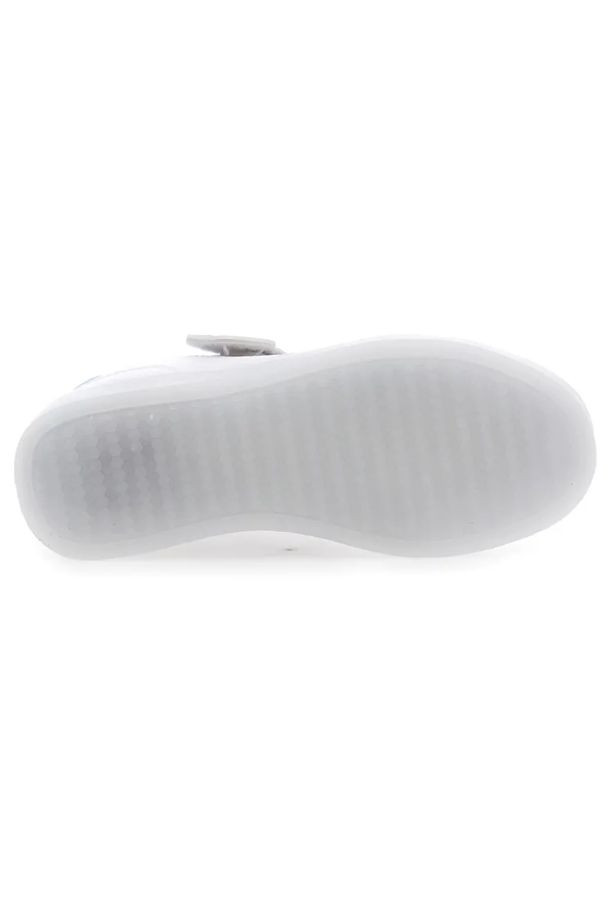 CHAMPION GLW G PS WEISSE BELEUCHTETE SNEAKERS