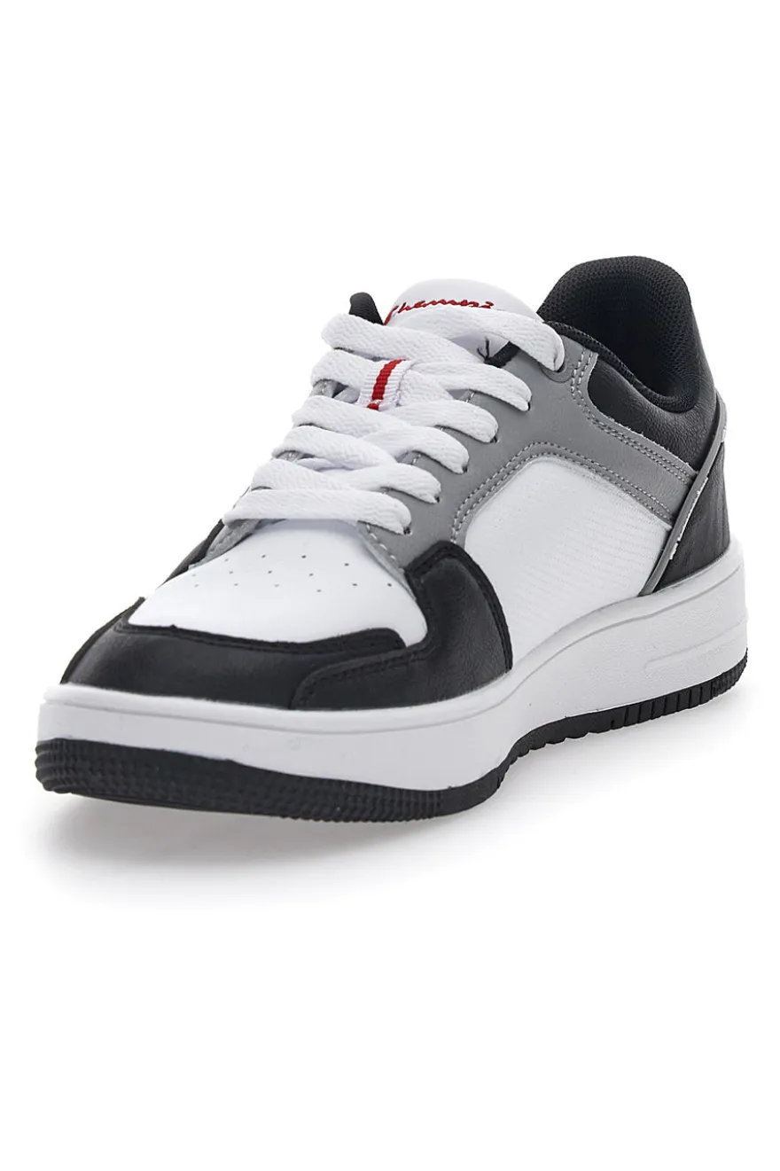 Champion Rebound 2 Low Sneakers in Weiß und Schwarz