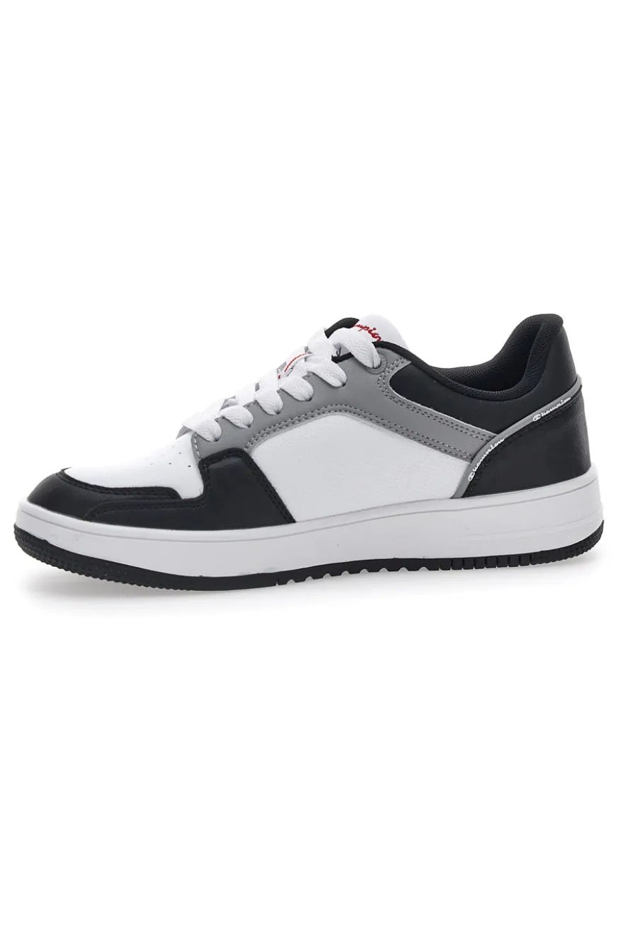 Champion Rebound 2 Low Sneakers in Weiß und Schwarz