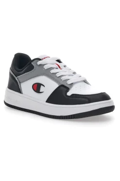 Champion Rebound 2 Low Sneakers in Weiß und Schwarz