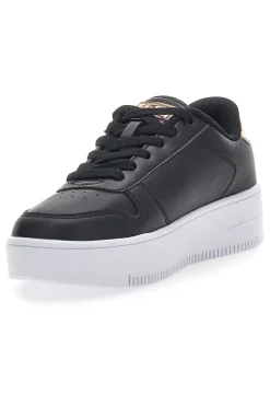 Champion Rebound Plat Metal Black Flatform-Sneaker