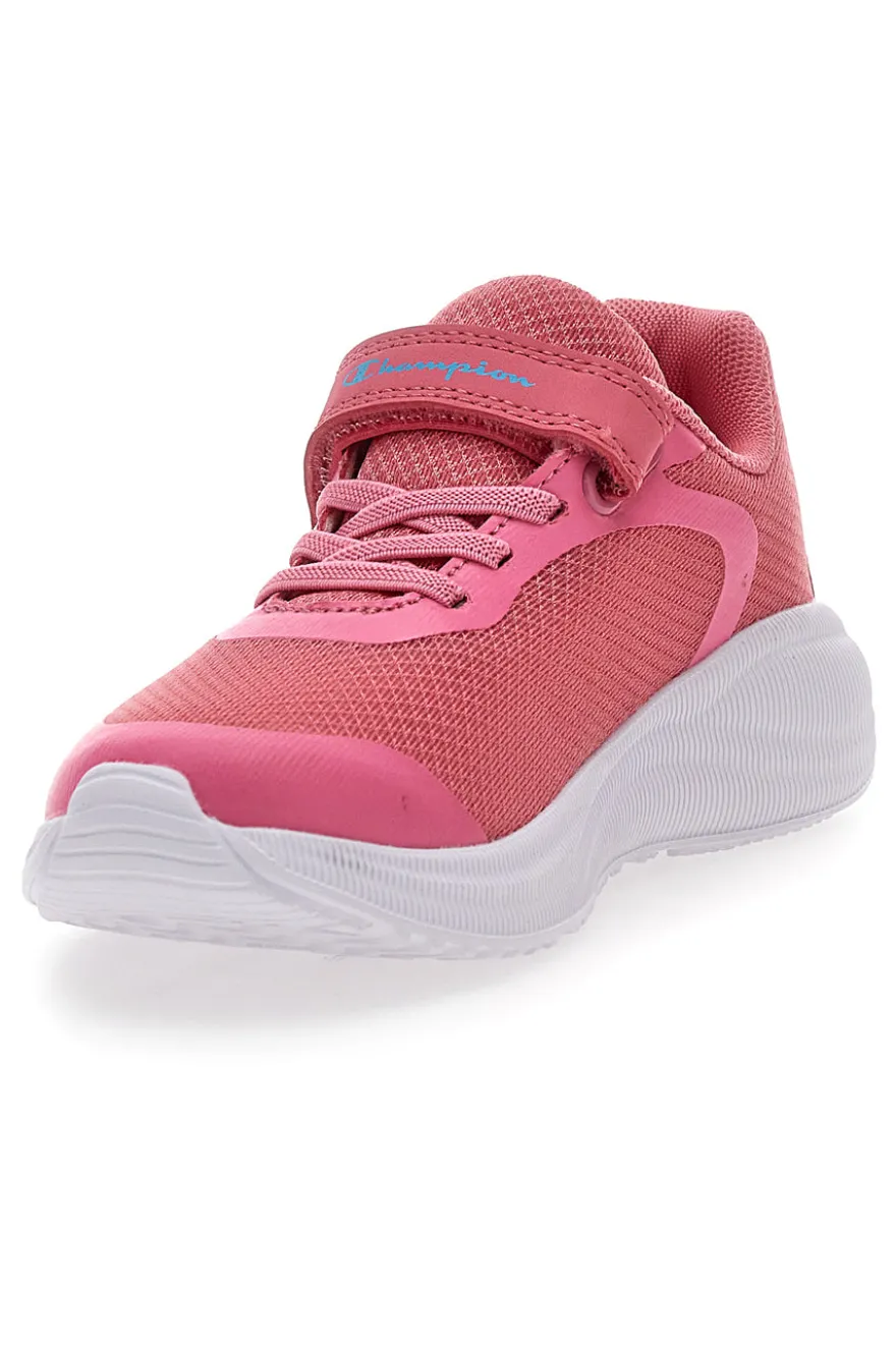 Champion Syphon Engage Mesh G PS Rosa Mesh-Sportschuhe mit Klettverschluss