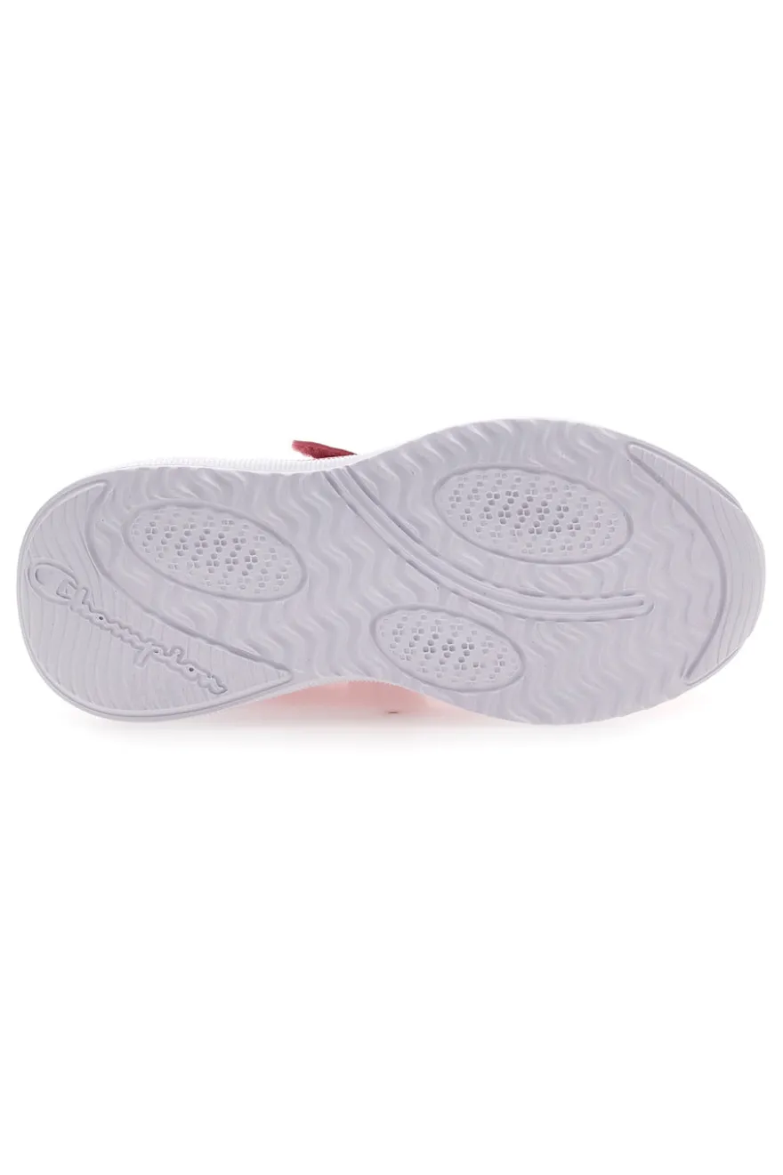 Champion Syphon Engage Mesh G PS Rosa Mesh-Sportschuhe mit Klettverschluss