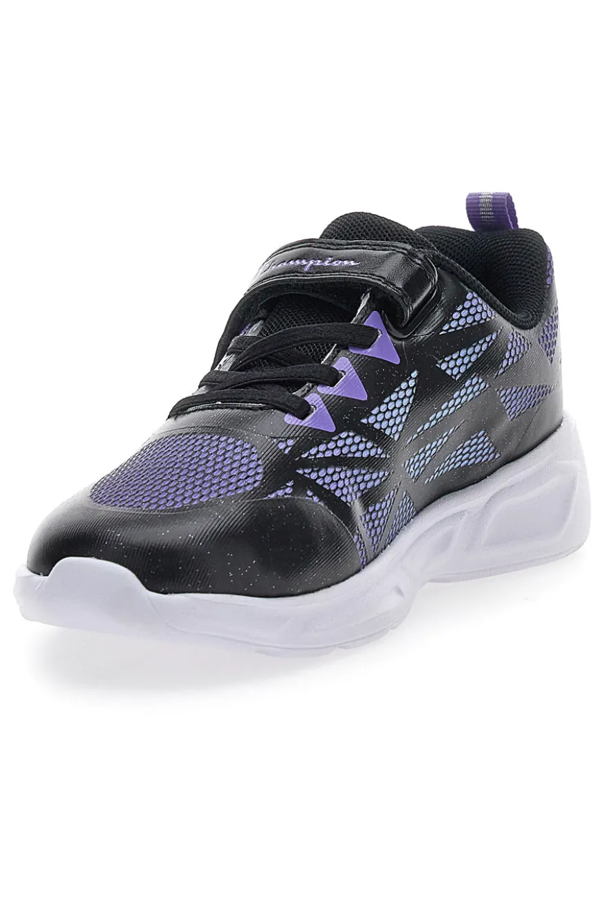 Champion Wave Tri G PS schwarz Turnschuhe mit Licht