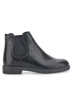 Chelsea boots neri in pelle liscia Pittarello elite 79