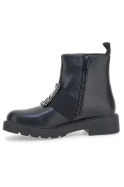 Chelsea-Stiefel mit Schnalle Dame Rose 843