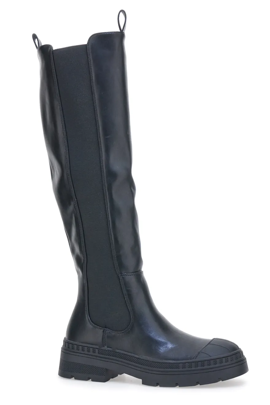 Chelsea-Stiefel Schwarz Mon Dieu 581573