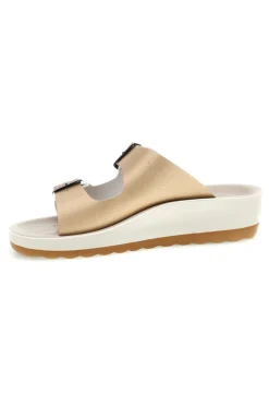 Ciabatta beige con plantare anatomico Fly Flot 90420G64ZZ