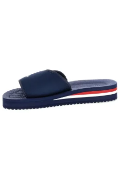 Ciabatta blu con fascia regolabile Superga S24E702