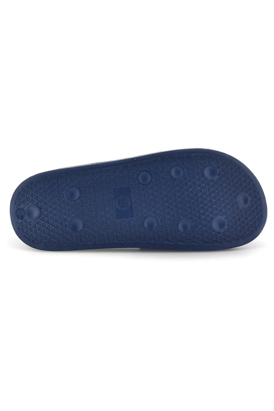 Ciabatta blu con fascia traforata Lotto MOKU III
