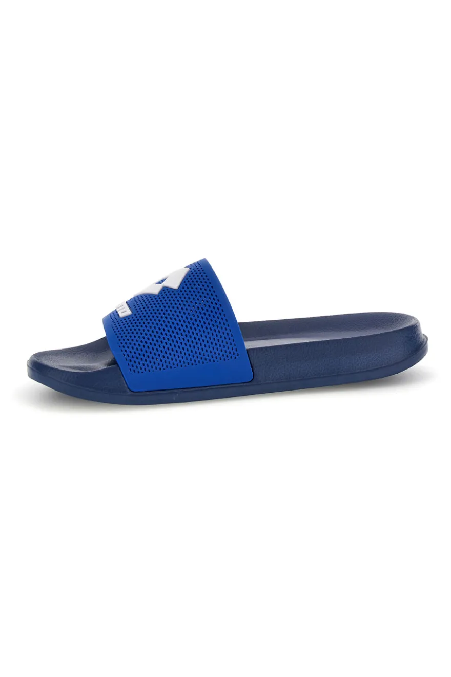 Ciabatta blu con fascia traforata Lotto MOKU III