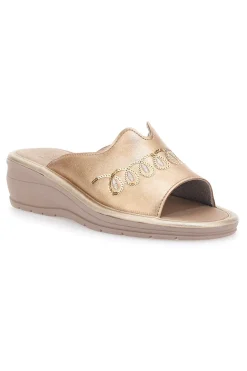 Ciabatta Comfort Oro Linea Comoda 7226