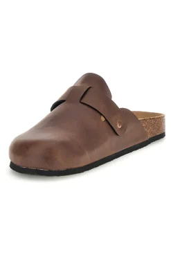 Ciabatta Marrone con fibbia Goodyear GY42030