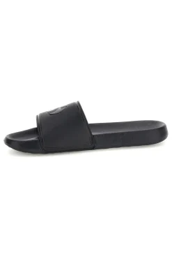 Ciabatta nera con fascia logo Superga S24S753