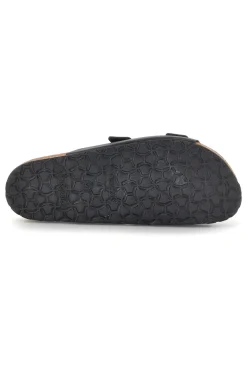 Ciabatta Nero in vera pelle Bio up 101