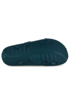 Ciabatta petrolio con doppia fibbia Superga S87Y832