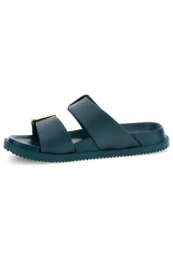 Ciabatta petrolio con doppia fibbia Superga S87Y832