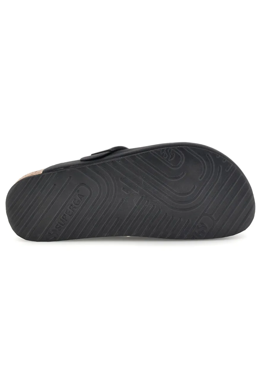Ciabattanera con sottopiede in pelle Superga S11U700