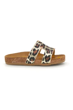 Ciabatte animalier con fascia Pittarello bio 257A800SR