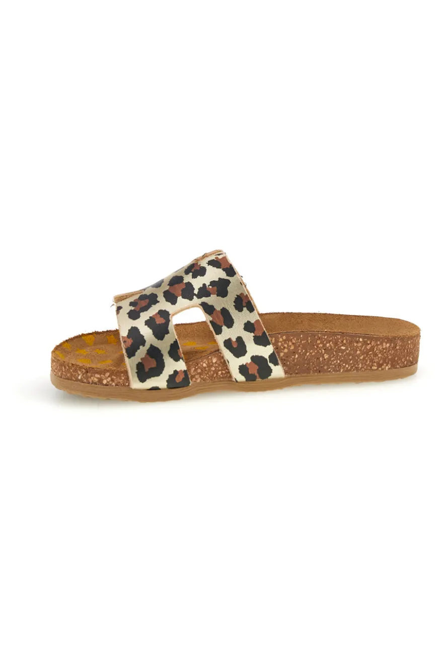 Ciabatte animalier con fascia Pittarello bio 257A800SR