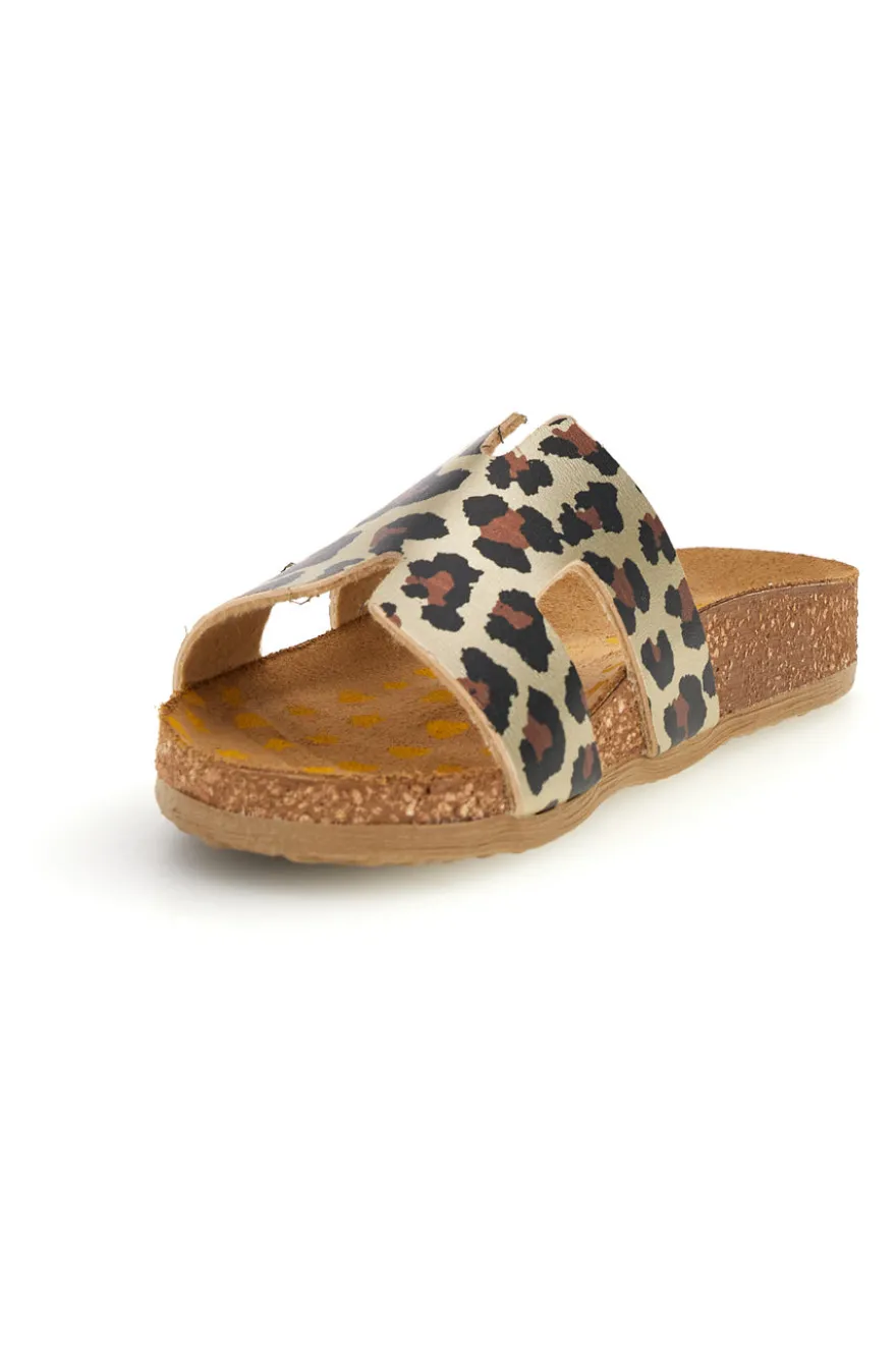Ciabatte animalier con fascia Pittarello bio 257A800SR