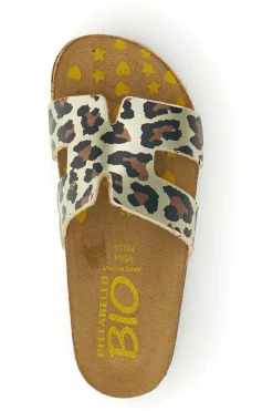 Ciabatte animalier con fascia Pittarello bio 257A800SR